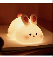 “Big face rabbit” - Squishy Bunny Rabbit Lamp - Trending - ON SALE!!