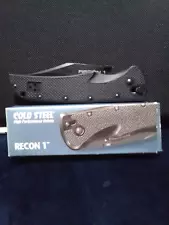 Cold Steel Recon 1 pocket knife # 27 LC clip point new in box only 1 on ebay