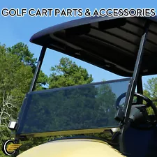 For Club Car Precedent (2004-UP) Golf Cart Fold Down Windshield Tinted