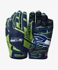 Seattle Seahawks NFL Stretch Fit Receiver Football Gloves