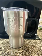 Orca Coolers Chaser Cafe Stainless Steel 20 oz Cup HotCold Travel Mug With Lid