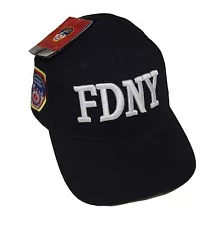 FDNY Baseball Cap Hat Officially Licensed by The New York City Fire Department