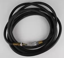 Heavy Duty AIR LINE HOSE. 16 FT ROLL. 3/8". 300 PSI.BRASS SNAP TITE FITTINGS