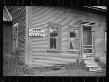 Photo:Sign "Farm stock tools for sale" near Troy, Vermont