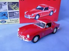 Vanguards VA06701 Triumph Spitfire MKII Hard Top Signal Red - Littlewoods Ltd Ed