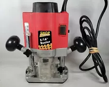 2009 Shop Source 5/16" Electric Variable Speed Plunge Router Model # M1R-KA-8