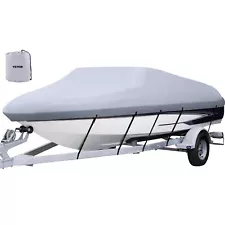 VEVOR 25-28FT V-Hull Boat Cover Waterproof Heavy Duty Trailerable Boat Cover