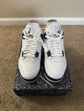 Size 8 - Jordan 4 Retro Mid Midnight Navy