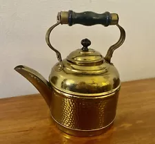 Hammered Brass Tea Kettle