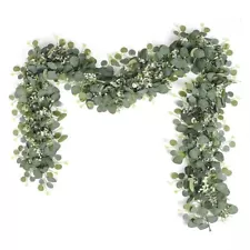 Handcrafted Green Eucalyptus Leaf Wedding Vine Plant for Event Styling