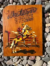 New ListingVintage Western Cutlery Knife Advertising Sales Display Hunting Knives