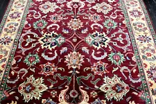 9X6 EXQUISITE MINT ANTIQUE STYLE HAND KNOTTED VEGETABLE DYE TABRIZZ TURKISH RUG