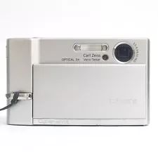 Sony Cyber-shot DSC-T50 7.2MP Digital Camera - Silver (No Battery)