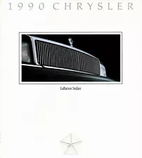 1990 Chrysler LeBaron Sedan Dealer Sales Brochure