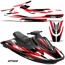 AMR Jet Ski Graphics Decal Wrap Kit For Yamaha Wave Runner EX Deluxe 17-20 ATR (For: Yamaha WaveRunner EX Deluxe)