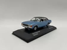 Corgi Vanguards 1:43 Scale Ford Granada Ghia Miami Blue VA05209 - Boxed