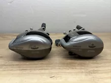 Lot Of 2 Sengsun Baitcast Baitcaster Fishing Reels 3 Bearing Good Used Condition