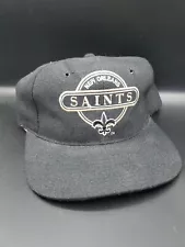 New Orleans Saints 90's Vintage Snapback Hat Sports Specialties Used