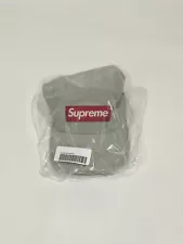 SUPREME GLOW RIPSTOP CAMP CAP HAT GREY GRAY BOX LOGO BOGO FW22