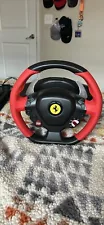 Thrustmaster Ferrari 458 Spider Racing Steering Wheel Pedals Xbox One