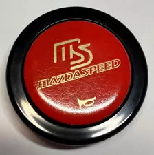 Mazdaspeed RED JDM Horn Button for Rx7 FD3S FC3S Mazda MX5 MIATA 90s JDM (For: More than one vehicle)