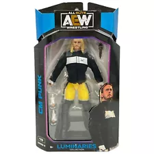 AEW Luminaries Collection CM Punk Action Figure 2023 Jazwares New Sealed