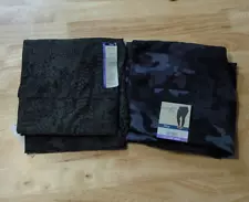 2 FOR $20 Terra & Sky High Rise Legging Fitted Snake Print & Camo 1X (16W-18W)