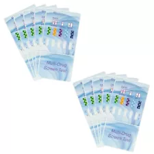 10 Pack 5 Panel Drug Testing Kit - Test for 5 Drugs Home or Work - Free Shipping