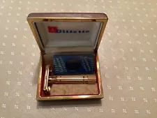 Mint 1950s (A2) Gillette Diplomat Safety Razor / Never Used