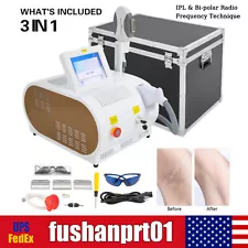 PRO OPT Elight IPL Hair Removal RF Skin Rejuvenation Machine Permanent US