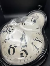 Salvador Dali Inspired Melting Clock, Alice In Wonderland Style, Works!