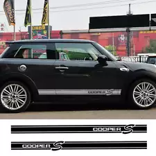 2PCS Car Side Stripe Stickers For Mini Cooper R56 R57 R58 R50 R52 R53 R59 R61