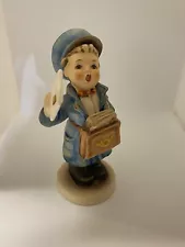 Hummel Figurine Postman #119 Mint Boy Mail Heart 5.25" Goebel Germany Vintage