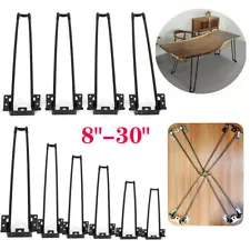 Table Legs Hairpin Table Legs 4PCS Heavy Duty for Coffee Table Folding Table