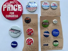 New ListingVintage 49 Button Illinois Political Campaign Collection