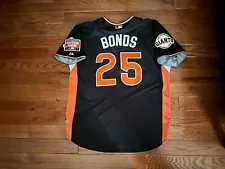 NWOT 2007 SF GIANTS BARRY BONDS ALL STAR BP JERSEY SIZE XL