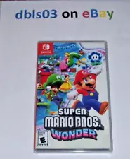 Super Mario Bros. Wonder Switch Video game Brand NEW (Sealed)!