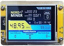 Nerdminer V2 in USA: BTC Solo Lottery Miner with 2.8-Inch Screen + Acrilyc Case