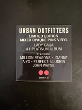 Replacement Hype Sticker for Lady Gaga Joanne UO Pink Vinyl