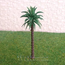 50 pcs Coconut Palm Trees for N or HO scale layout Model Tree 70mm #M005