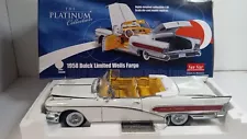 Sunstar Platinum 1/18 1958 Buick Limited Convertible Wells Fargo #4821 New