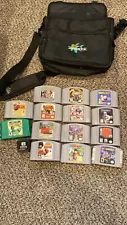 Nintendo 64 game lot bundle Tested N64- Authentic 14 Games , jumper Pak & Bag