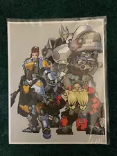 Overwatch Canvas Poster - 11 x 14 - Great Image - Ready to Frame!!!