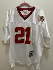 Mitchell & Ness NFL Throwback Washington Redskins #21 Sean Taylor Jersey White