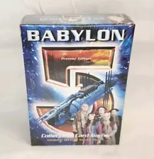 BABYLON 5 Premiere Collectible Card Game CCG Starter 60 Card Deck NEW Sealed