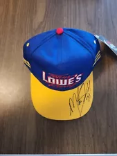 Mike Skinner Autographed Team Lowe's Racing Hat