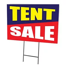 Tent Sale Full Color Double Sided Sign