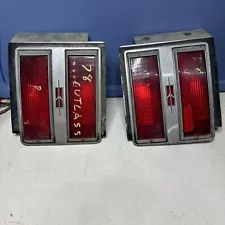 1978 oldsmobile cutlass tail lights