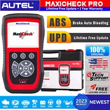 Autel MaxiCheck Pro Diagnostic Scan Tool ABS AutoBleed for ABS Brake Bleed