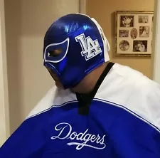 MLB Los Angeles DODGERS Lucha Libre Mask For Super Fans